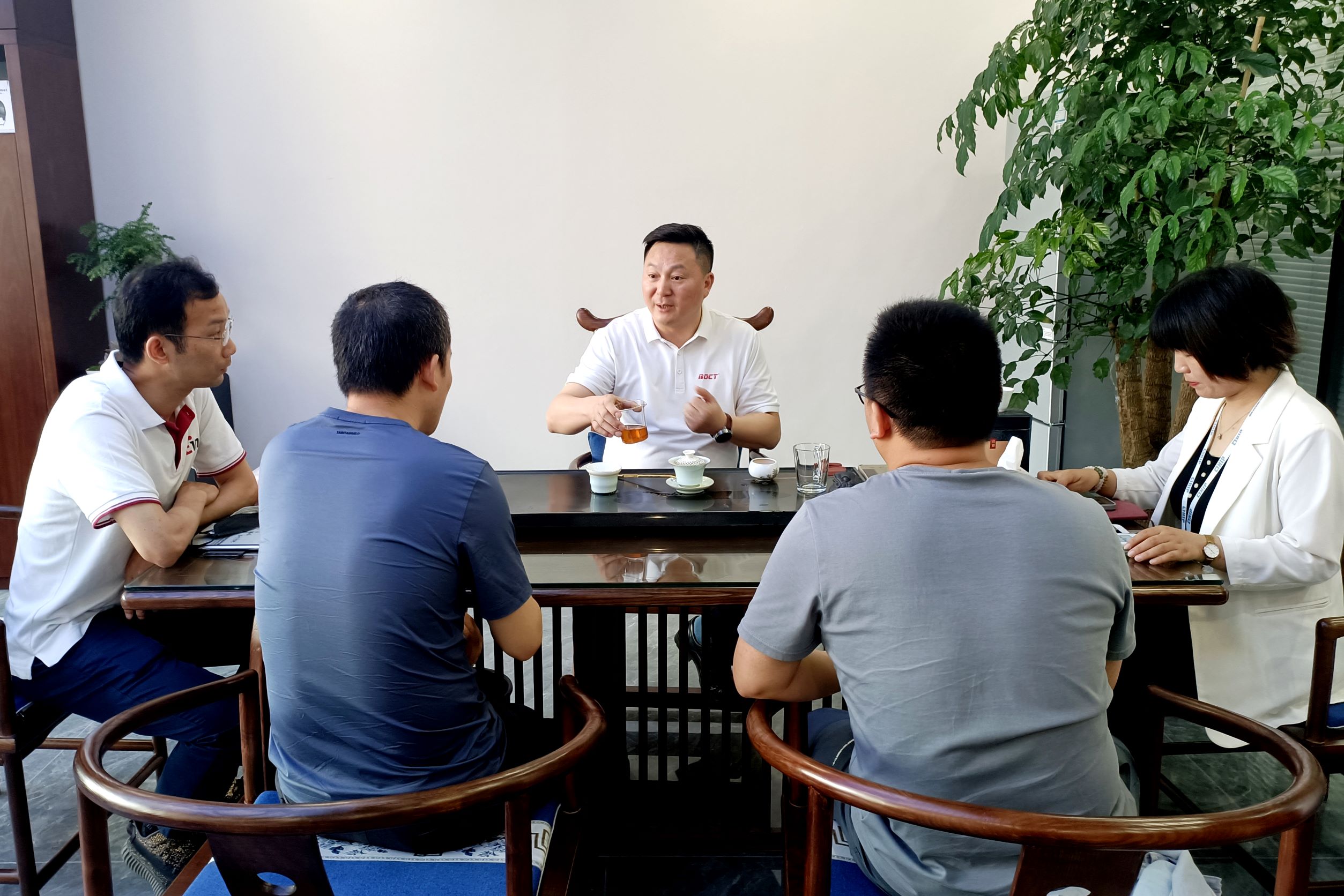 合肥星空物联参观明升MS88科技