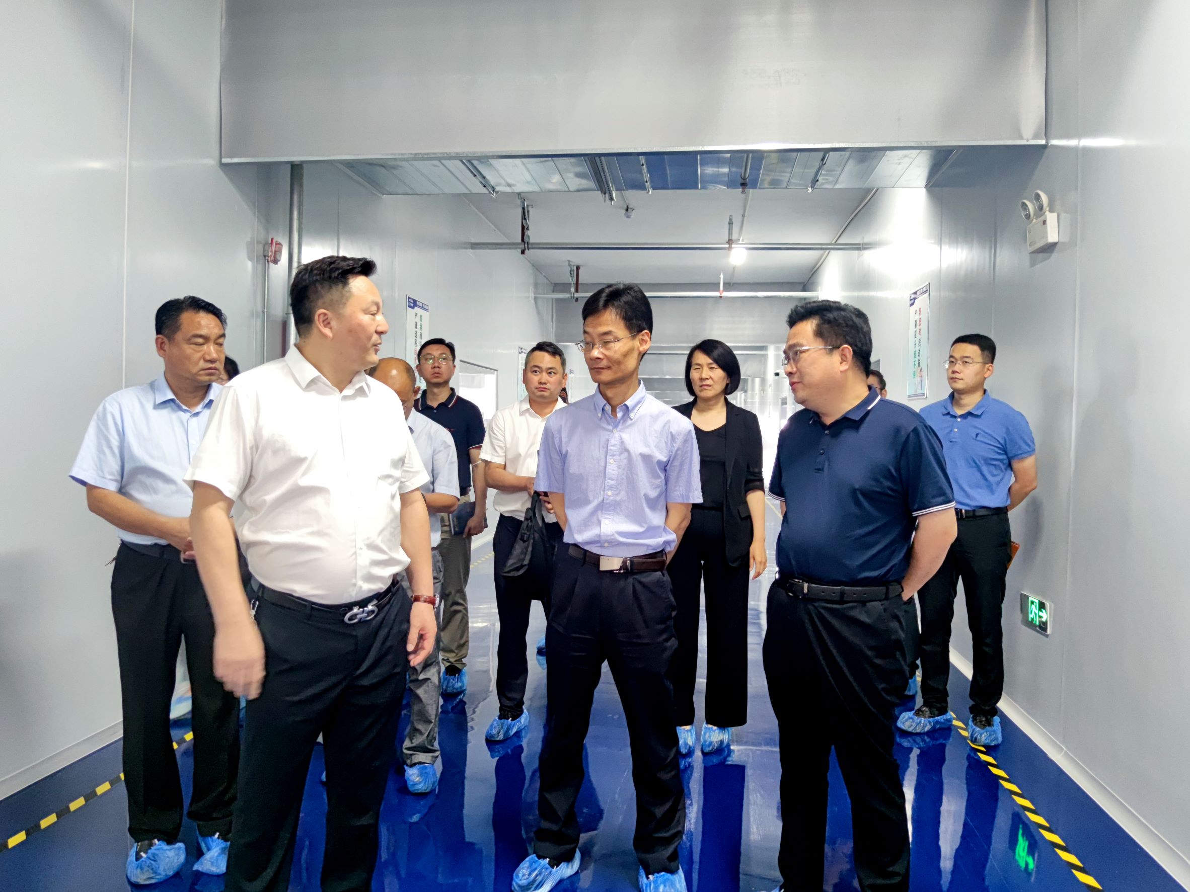 高新区管委会莅临明升MS88调研指导 (4)
