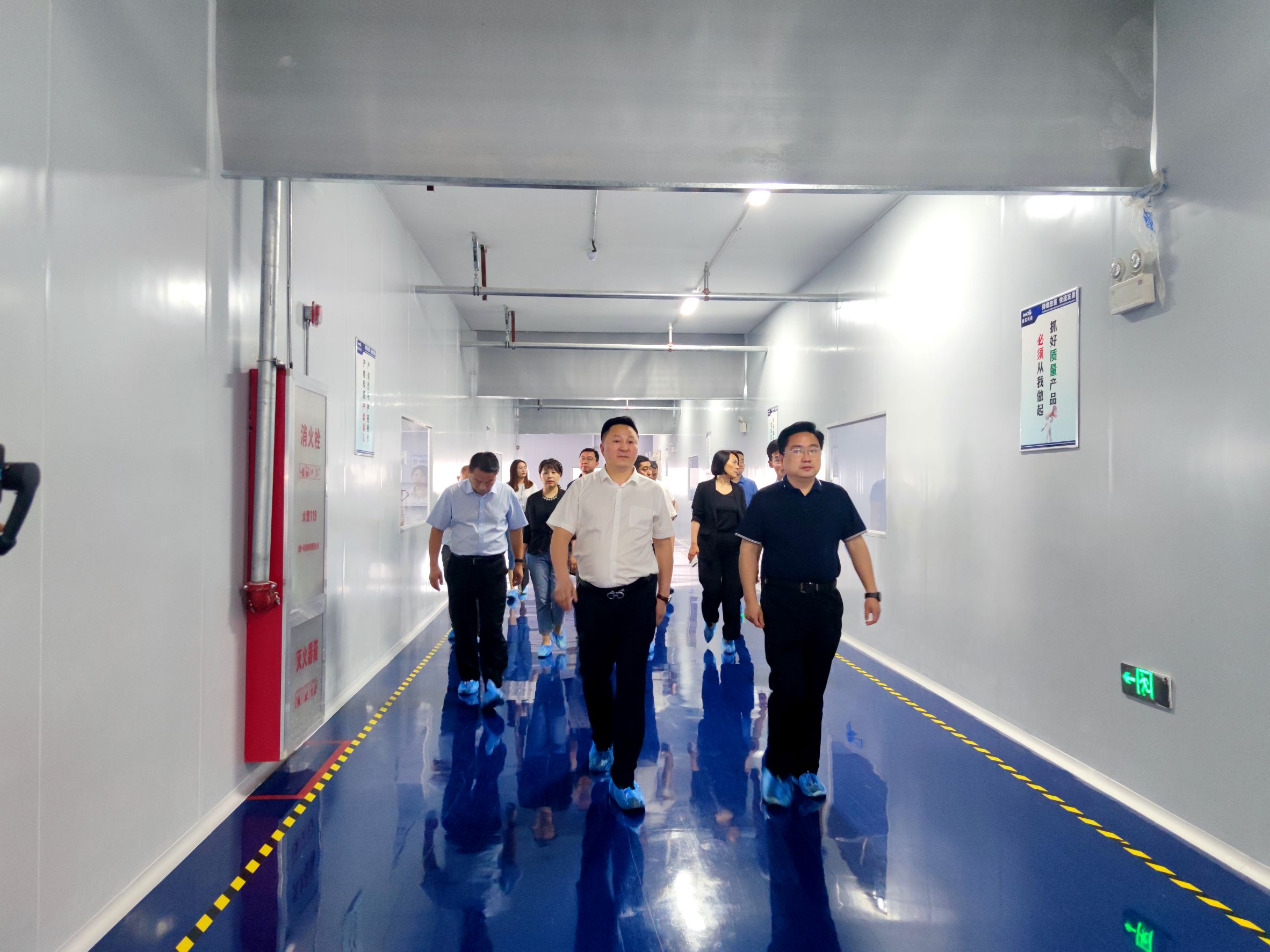 高新区管委会莅临明升MS88调研指导