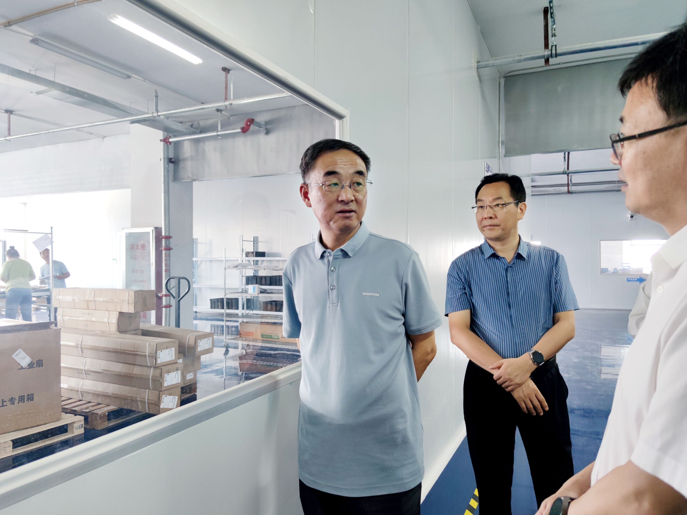 省生态环境督查组莅临明升MS88科技 (5)