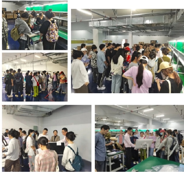 安理大人工智能学院师生参观明升MS88科技车间