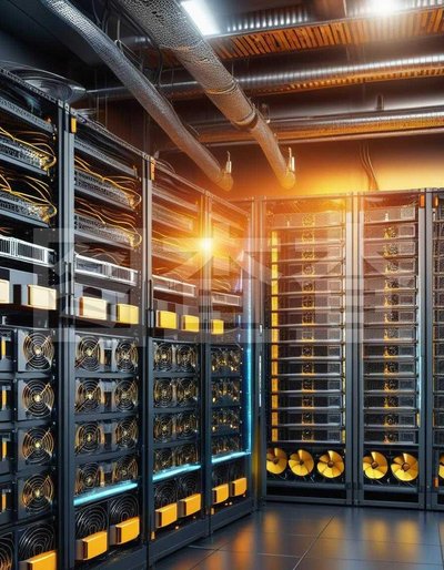 Monitor mining farm performance remotely