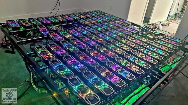 Advanced mining rig in action